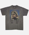 HANEI ハンエイ 古着リメイク ブランド ニルヴァーナ追悼 Tシャツ 暮染め
