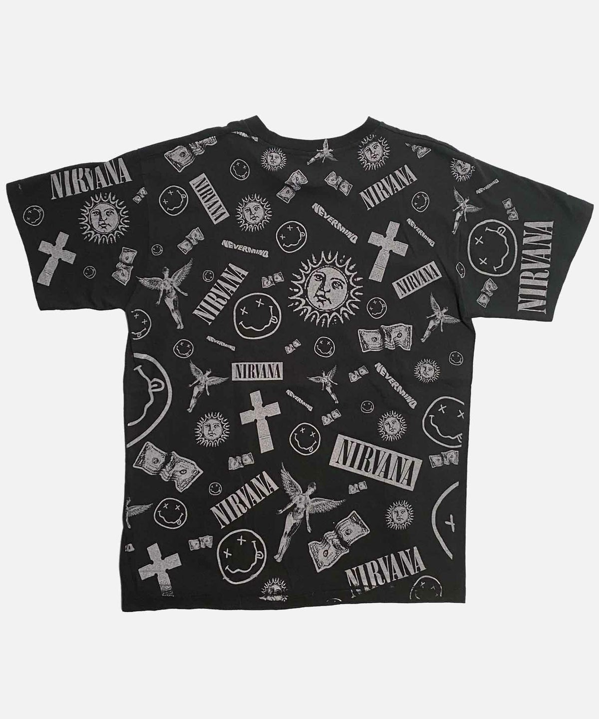 ニルヴァーナ カートコバーン ヴィンテージTシャツ 総柄 ブート