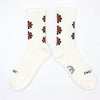 ROSTER SOX ロスターソックス 靴下 男性用 女性用 メンズ レディース ペアソックス PEACE ピース 花