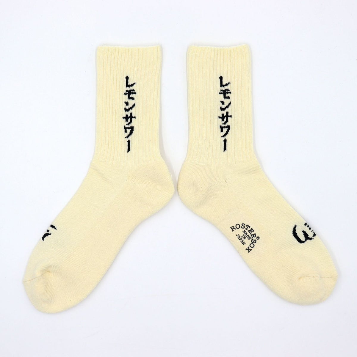 ROSTER SOX ロスターソックス 靴下 男性用 女性用 メンズ レディース ペアソックス レモンサワー