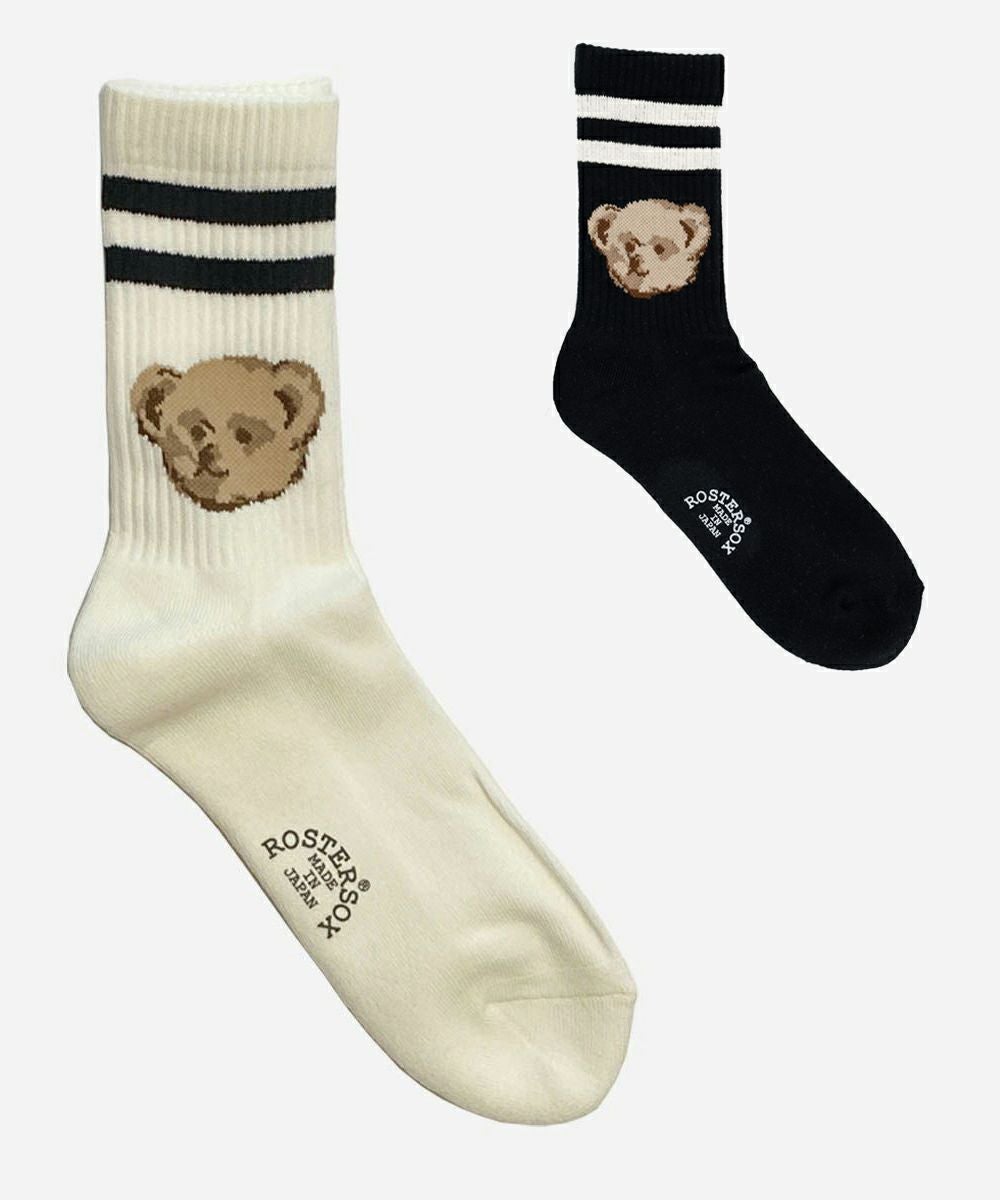 ROSTER SOX 84 BEAR 野球クマ ソックス｜RS-468 | VDS BIRDS EYE
