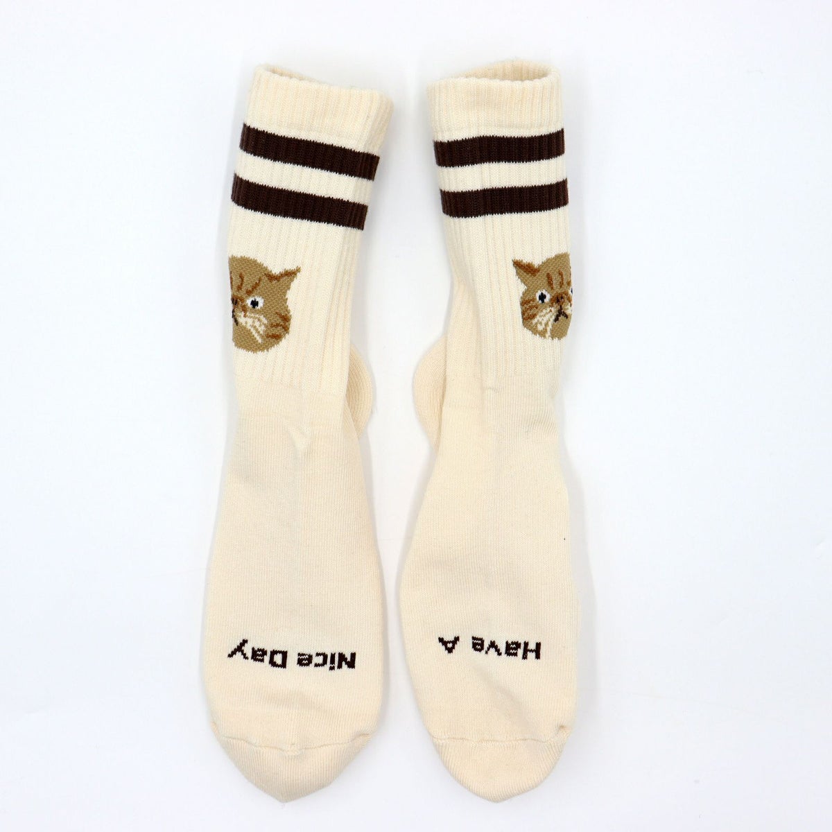 ROSTER SOX ロスターソックス 靴下 男性用 女性用 メンズ レディース ペアソックス 猫 キャット CAT