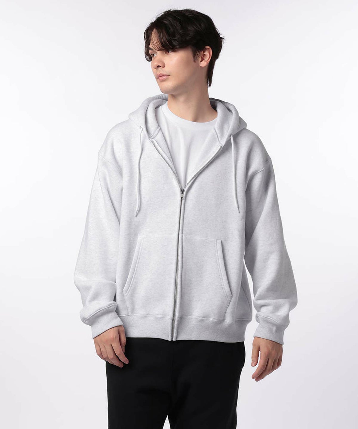 GOAT ゴート 裏起毛スウェットジップパーカー15.5oz 9160
