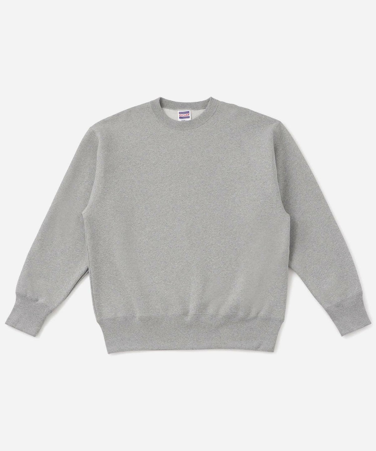 GOAT ゴート 裏起毛クルーネックスウェット15.5oz 9062