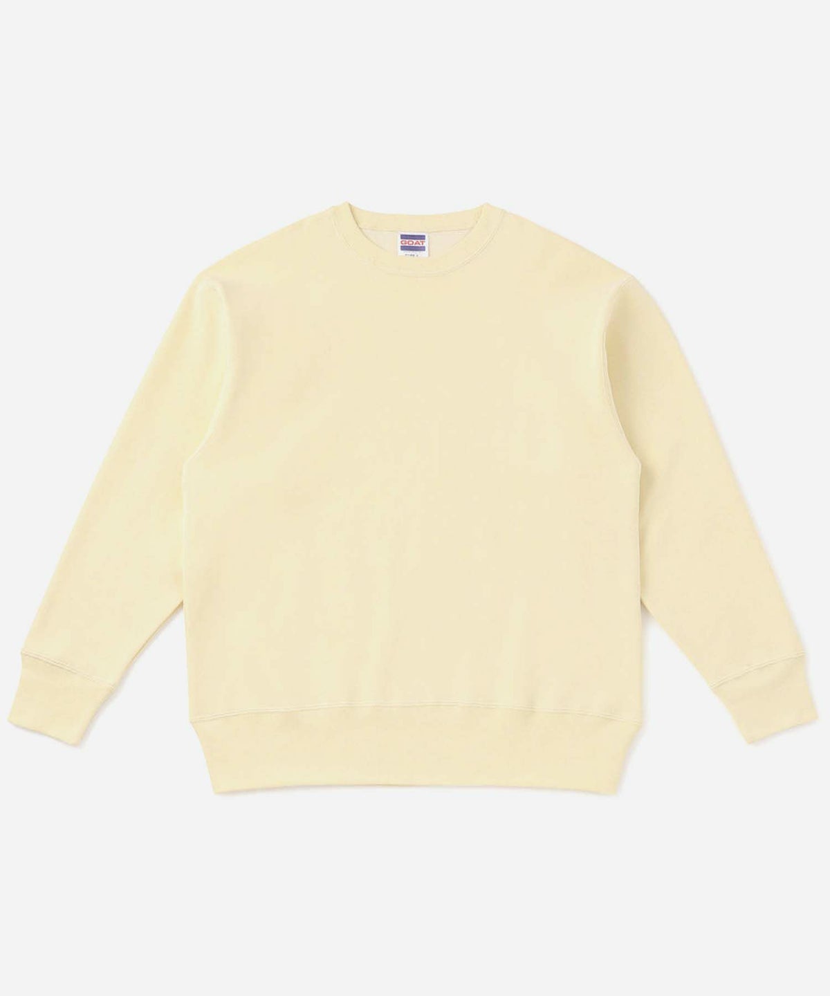 GOAT ゴート 裏起毛クルーネックスウェット15.5oz 9062