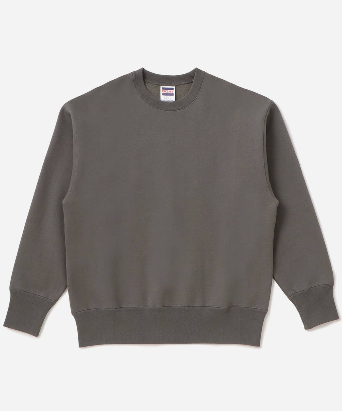GOAT ゴート 裏起毛クルーネックスウェット15.5oz 9062