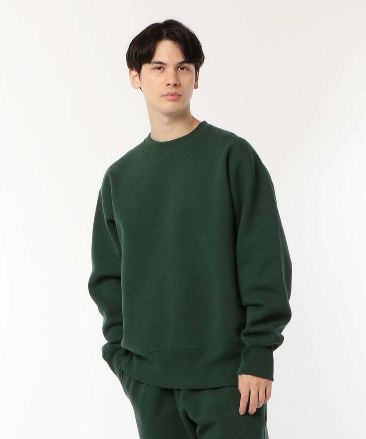 GOAT ゴート 裏起毛クルーネックスウェット15.5oz 9062
