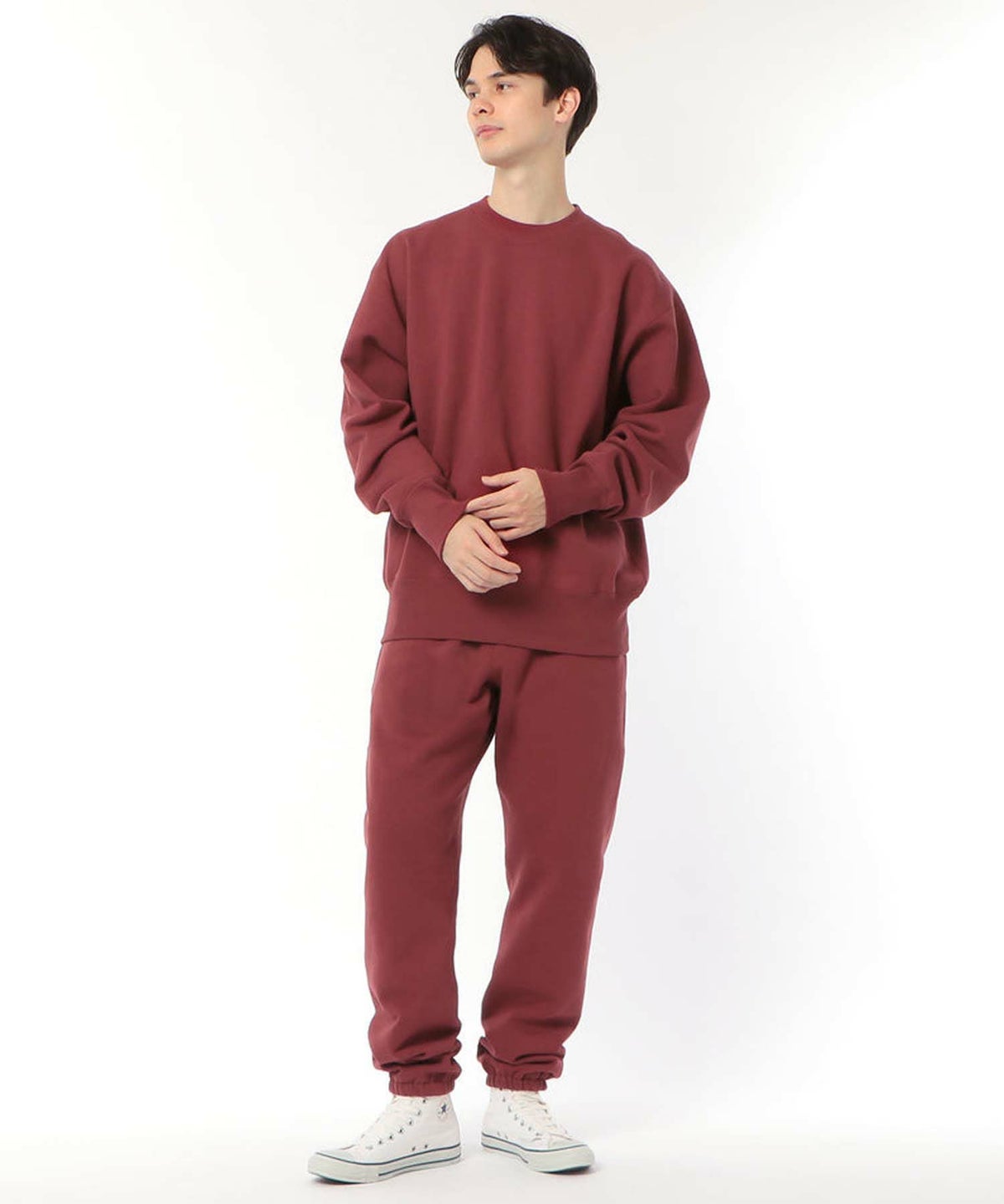 GOAT ゴート 裏起毛クルーネックスウェット15.5oz 9062
