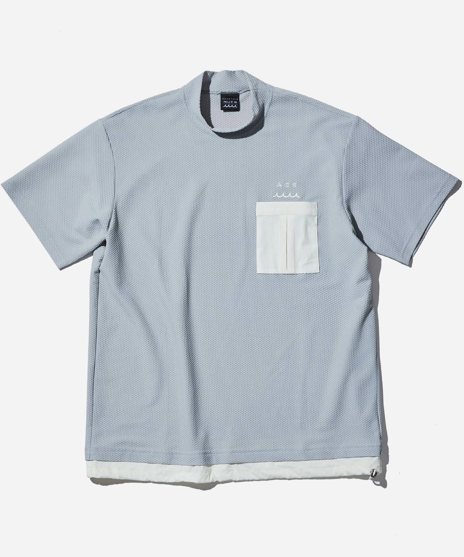 ACANTHUS muta メッシュモックネック Tシャツ MA2520 | VDS BIRDS EYE