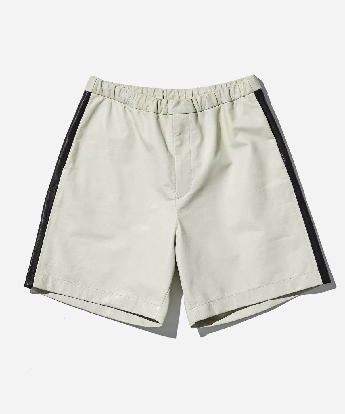 ACANTHUS サイドラインレザーショーツ