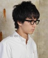 EFFECTOR エフェクター flanger フランジャー 黒縁眼鏡 メガネ