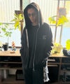 NOPE GOAT ジョイデヴィジョン 15.5oz ジップパーカー 着用イメージ