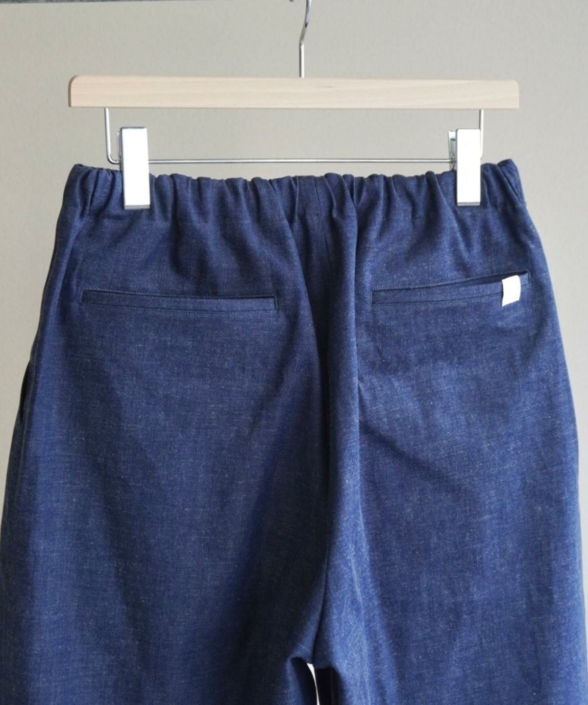 UITU 7.5OZ WEFT GRAY DENIM EASY TROUSERS UUP-001 イージートラウザー インディゴ