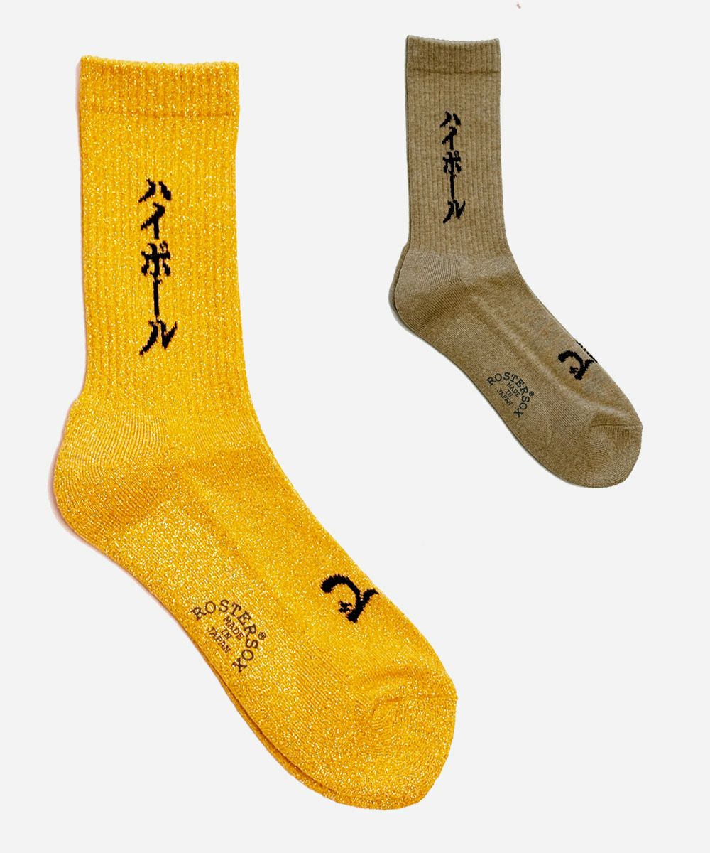 ROSTER SOX ハイボール ソックス｜RS-411 | VDS BIRDS EYE