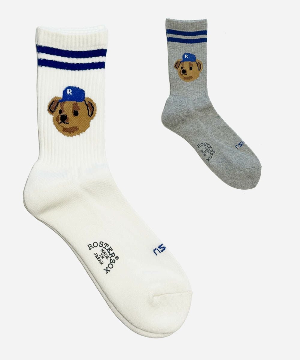 ROSTER SOX 84 BEAR 野球クマ ソックス｜RS-468 | VDS BIRDS EYE
