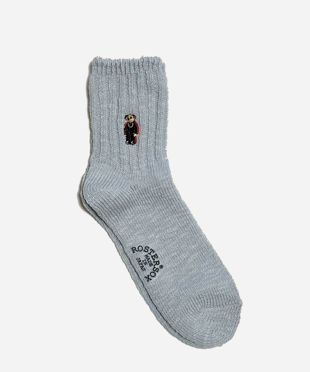 ROSTER SOX RAP BEAR RS-433 クマ刺繍 ラップペア ロスターソックス