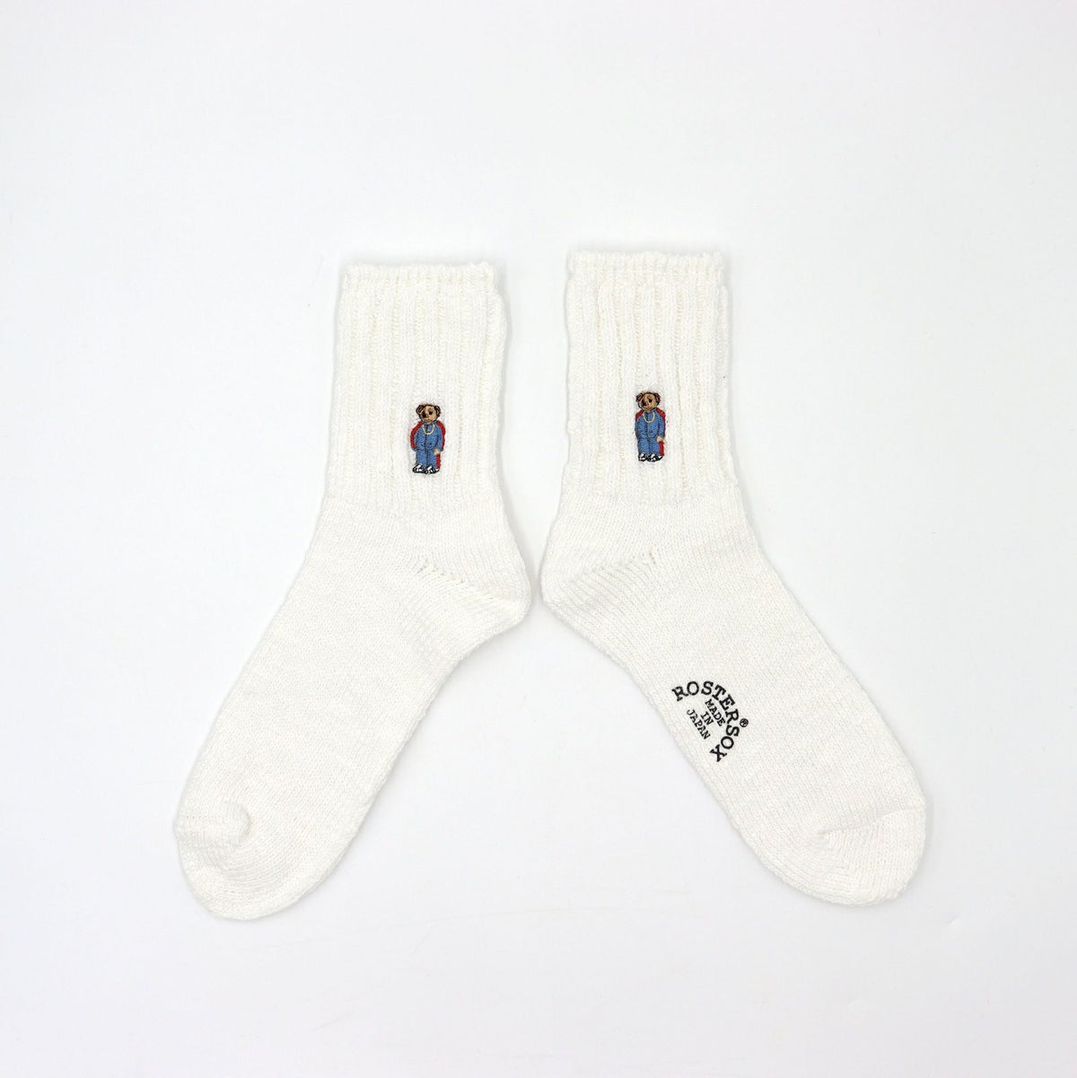 ROSTER SOX RAP BEAR RS-433 クマ刺繍 ラップペア ロスターソックス