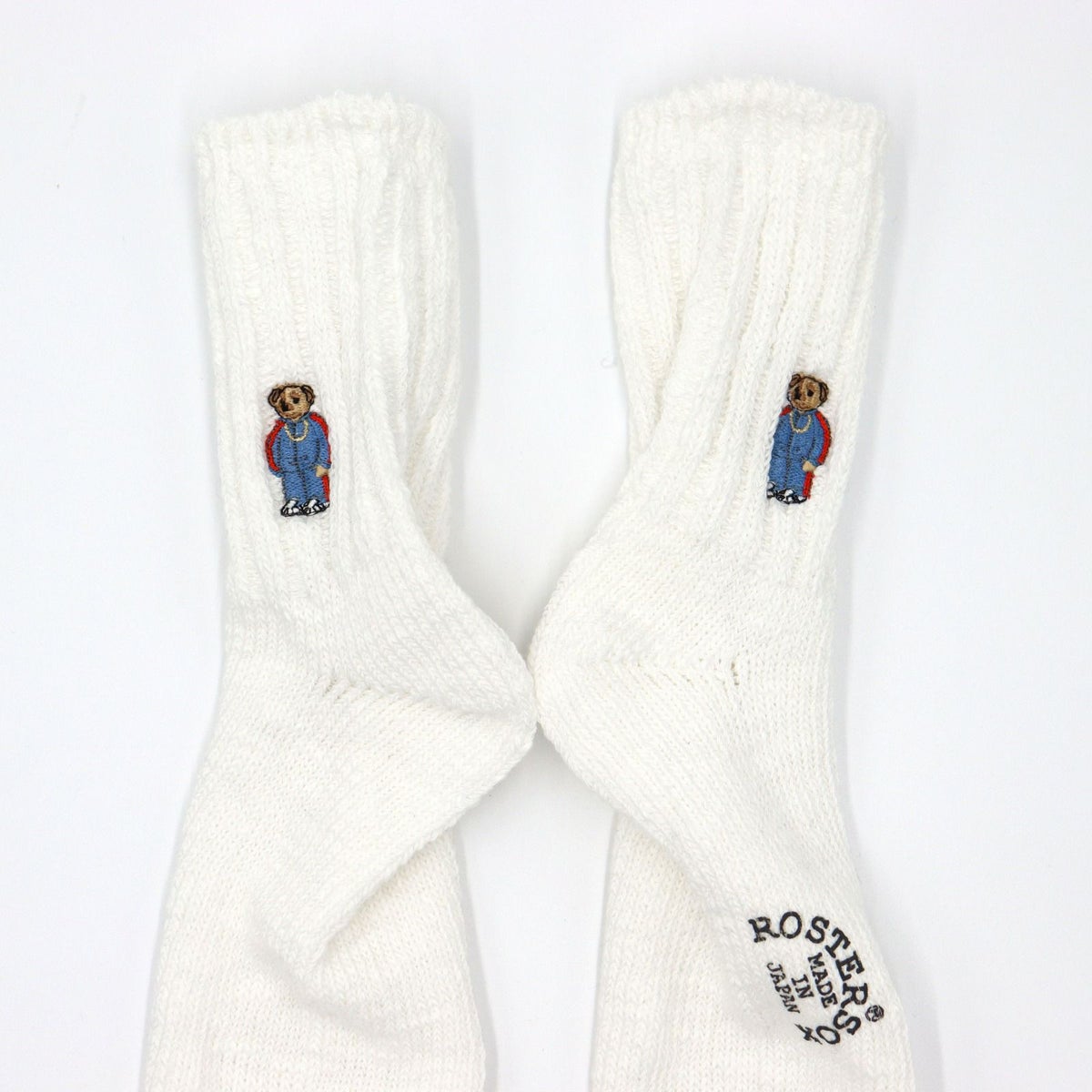 ROSTER SOX RAP BEAR RS-433 クマ刺繍 ラップペア ロスターソックス