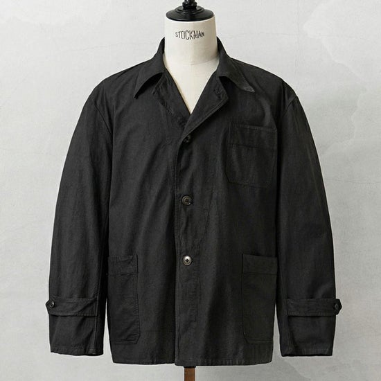 MILITARY【DEAD STOCK】[黒染め]ルーマニア軍 ホスピタルジャケット
