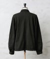 MILITARY【DEAD STOCK】[黒染め]チェコ軍 フライフロント ワークシャツジャケット
