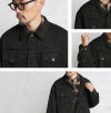 MILITARY【DEAD STOCK】[黒染め]チェコ軍 フライフロント ワークシャツジャケット