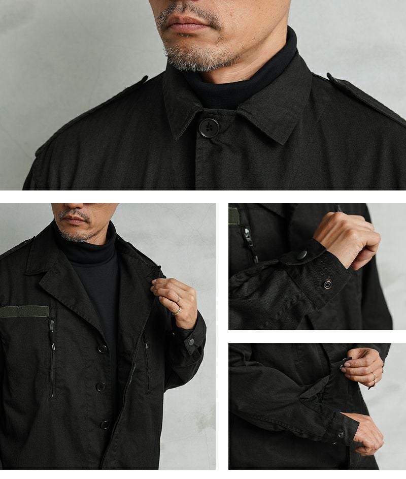 MILITARY【DEAD STOCK】[黒染め]フランス軍 F-1ジャケット
