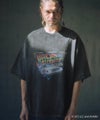 VDS ATELANE バック・トゥ・ザ・フューチャー デロリアン エイジング加工Tシャツ