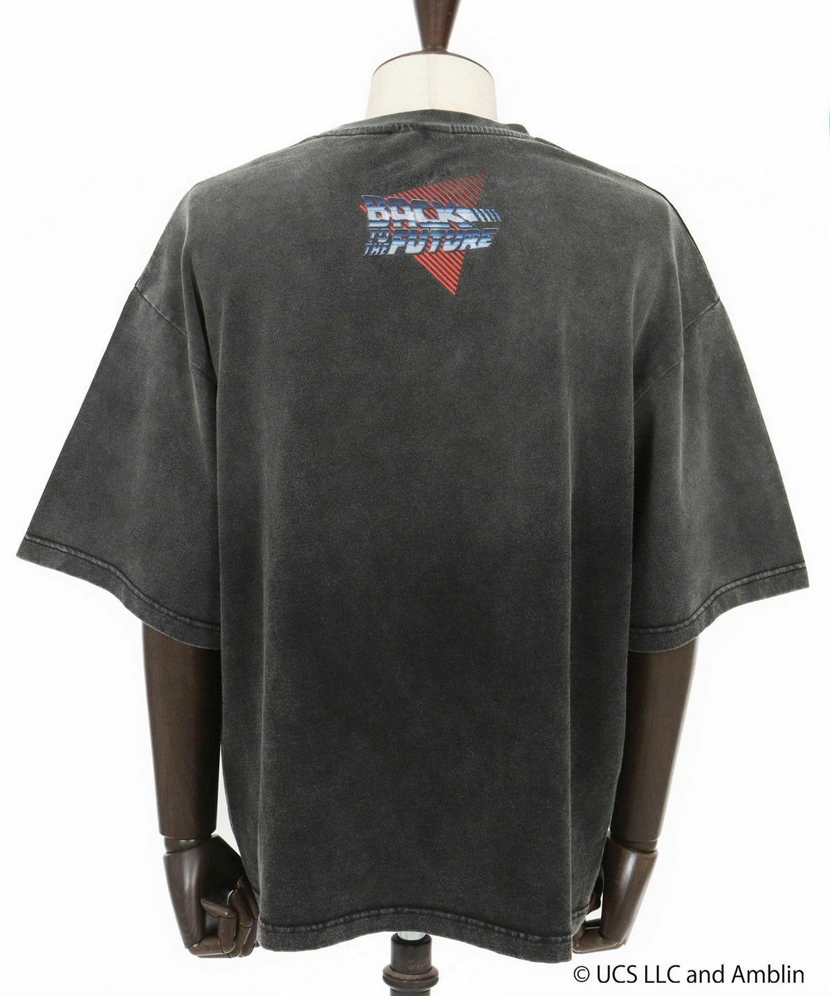 VDS ATELANE バック・トゥ・ザ・フューチャー デロリアン エイジング加工Tシャツ