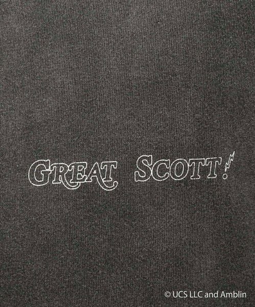 ATELANE バック・トゥ・ザ・フューチャー GREAT SCOOT! エイジング加工Tシャツ 40周年