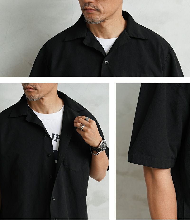 MILITARY【DEAD STOCK】[黒染め]アメリカ軍 GENERAL PURPOSE SMOCK ショートスリーブ シャツ