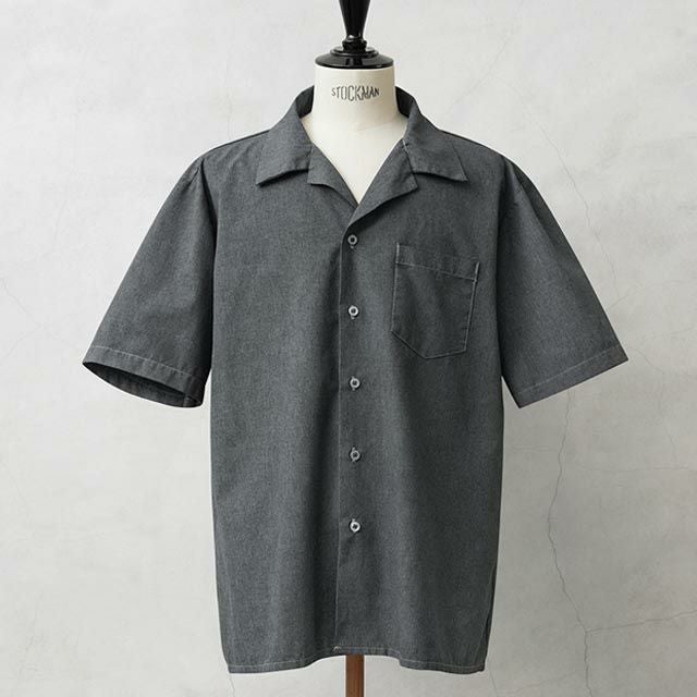 MILITARY【DEAD STOCK】[グレー染め]米軍 GENERAL PURPOSE SMOCK ショートスリーブ シャツ