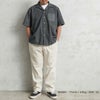 MILITARY【DEAD STOCK】[グレー染め]米軍 GENERAL PURPOSE SMOCK ショートスリーブ シャツ