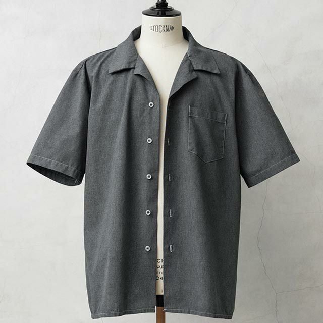 MILITARY【DEAD STOCK】[グレー染め]米軍 GENERAL PURPOSE SMOCK ショートスリーブ シャツ