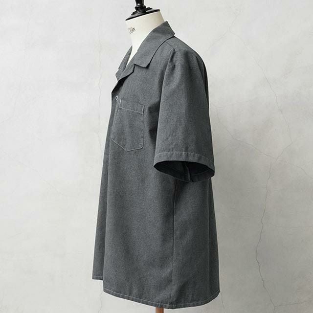 MILITARY【DEAD STOCK】[グレー染め]米軍 GENERAL PURPOSE SMOCK ショートスリーブ シャツ