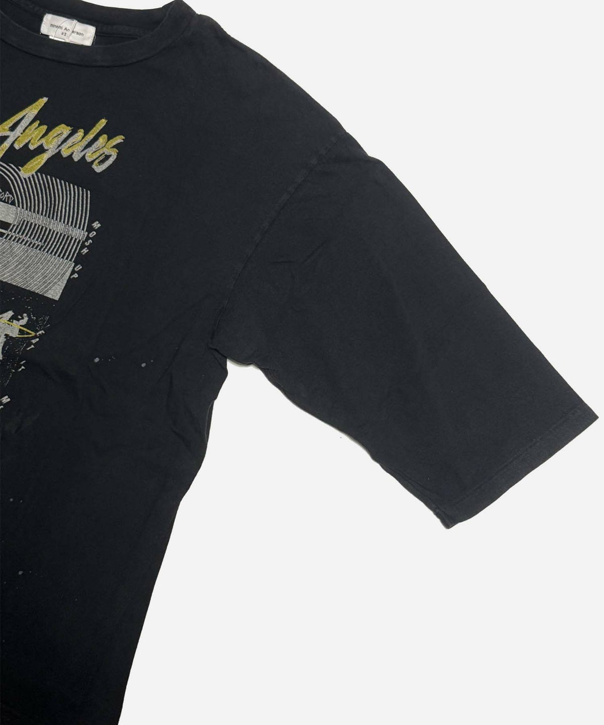 minami Anderson ミナミアンダーソン グラフィックTシャツ 7分袖
