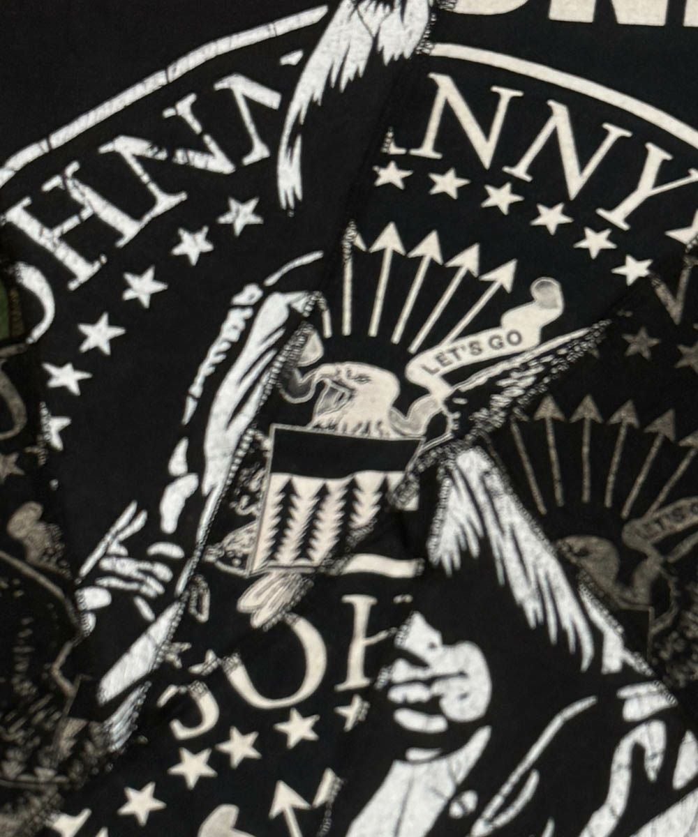 ink クラックバンドTシャツ [ラモーンズ] ink25SS-09
