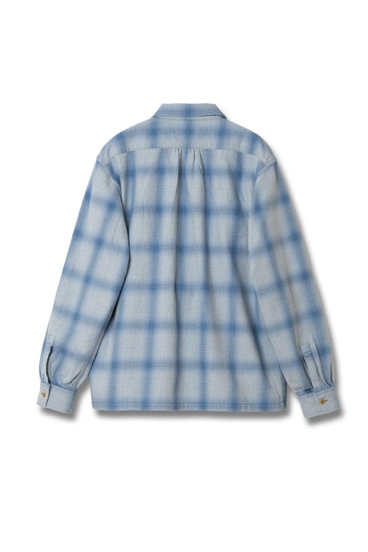 MARU SANKAKU PEKE インディゴオープンシャツ MSP-5028