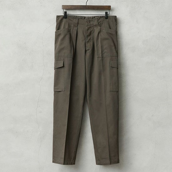 オーストリア軍 M-75 コットンツイル ファティーグ ワンタックカーゴパンツ