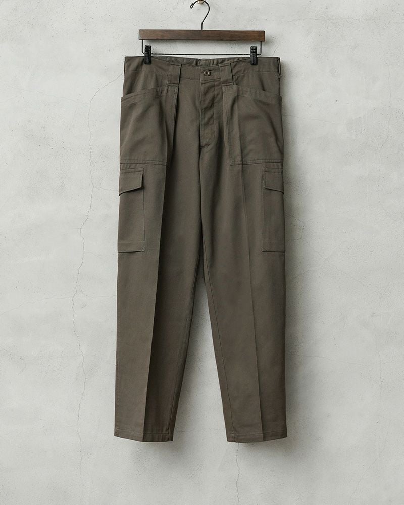 オーストリア軍 M-75 コットンツイル ファティーグ ワンタックカーゴパンツ