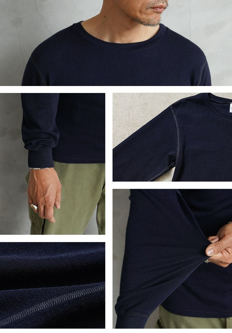 フランス海軍 FIRE RETARDANT クルーネックカットソー