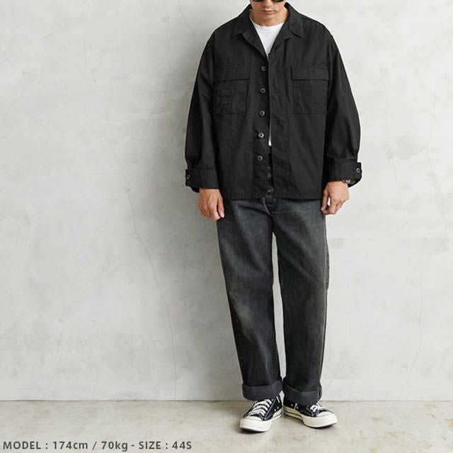 [黒染め] 米軍 沿岸警備隊 ODU オペレーション ジャケット