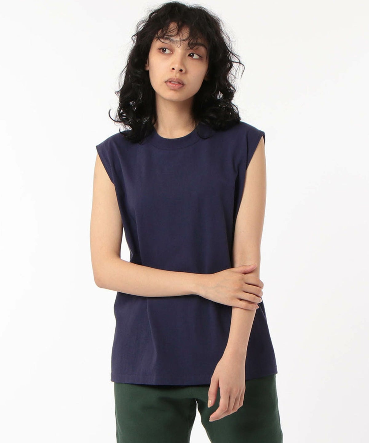 GOAT ゴート ノースリーブTシャツ 9050