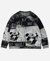 Porter Classic DISNEY VP / PC KNIT COLLECTION クルーネックカットソー DP-030-3672 ディズニー ミッキーマウス