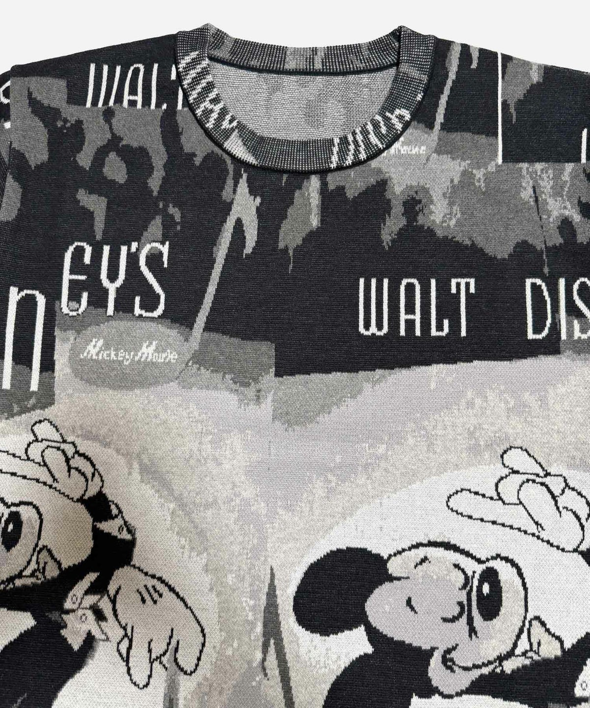 Porter Classic DISNEY VP / PC KNIT COLLECTION クルーネックカットソー DP-030-3672 ディズニー ミッキーマウス ポータークラシック