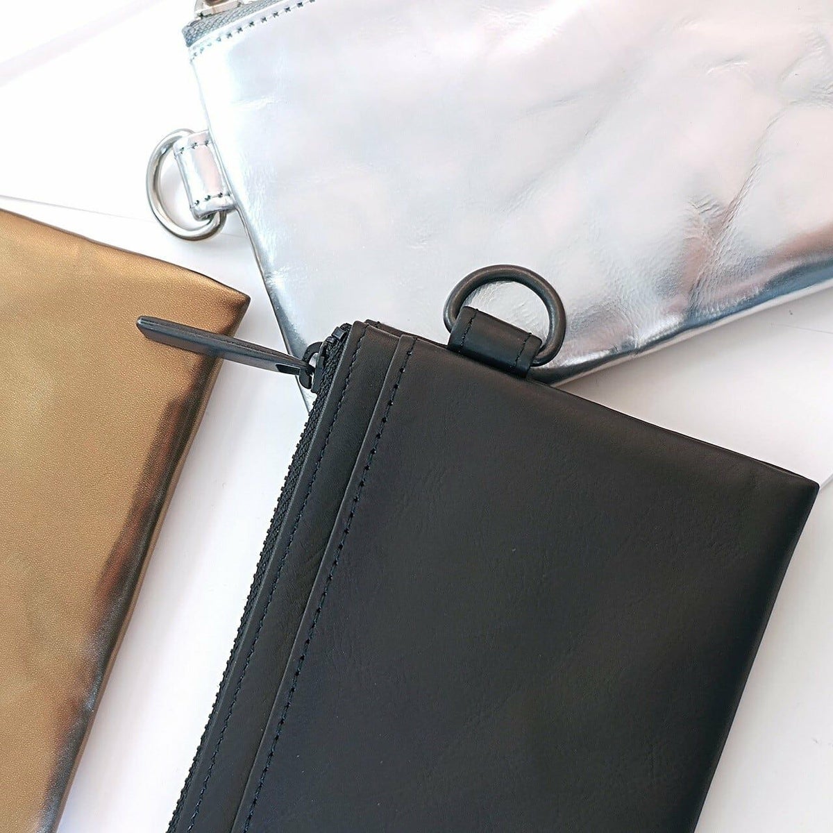 PATRICK STEPHAN コインケース Leather wide coin case 'flat' 244AWA03 パトリックステファン