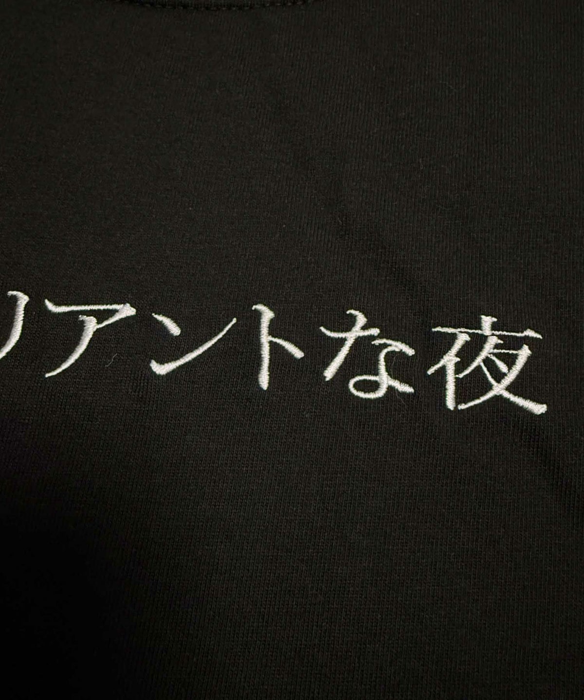 NOPE ブリリアントな夜 刺繍Tシャツ