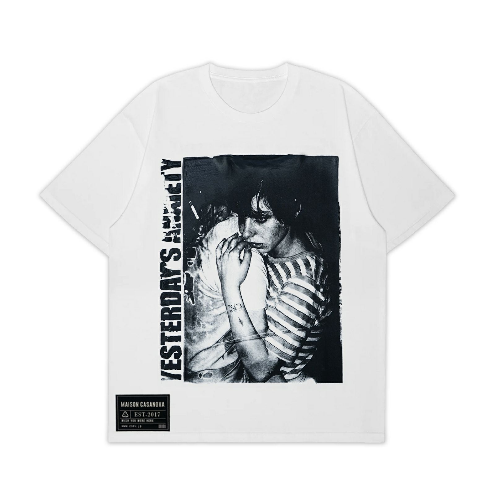 MAISON CASANOVA YESTERDAYS Tシャツ | VDS BIRDS EYE