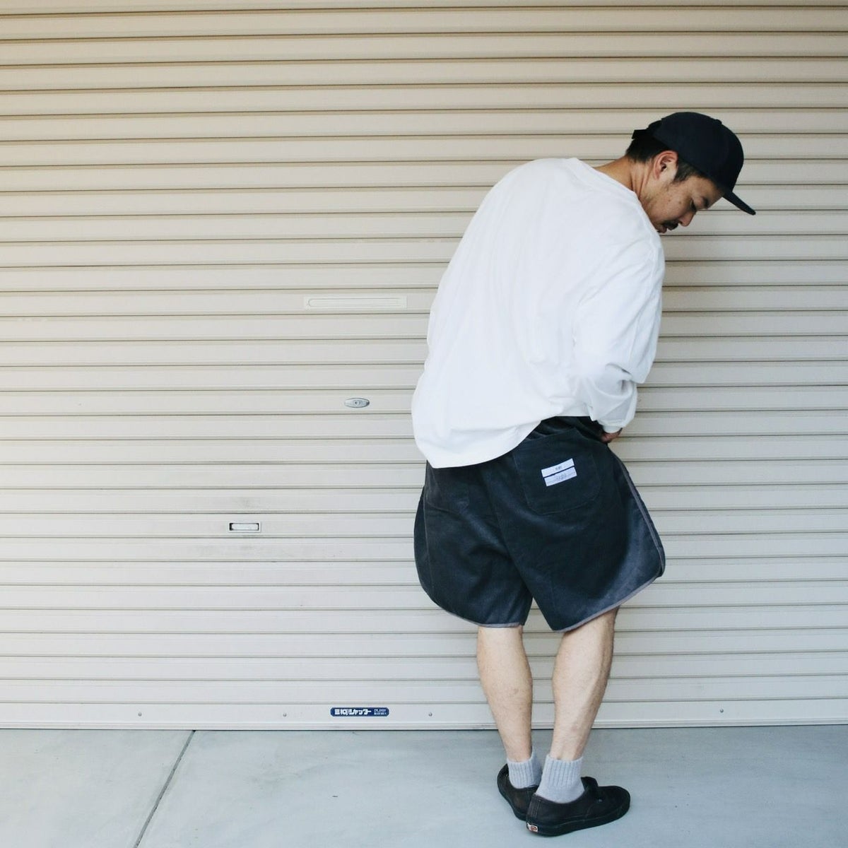 ANDNUT VOIRY CORDS&SHORTS SP24015 コーデュロイショーツ ハーフパンツ