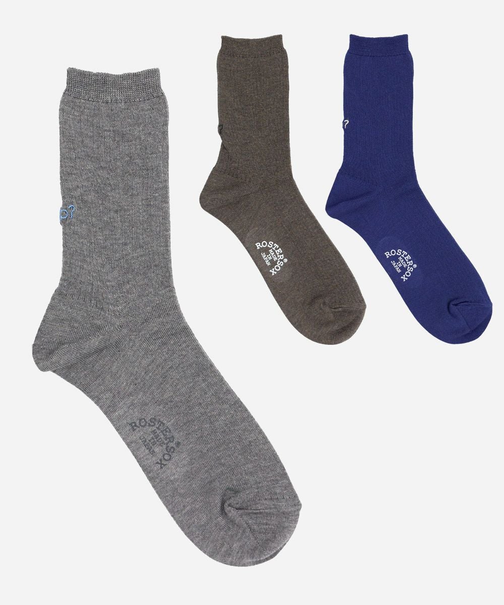 ROSTER SOX THREE HEART by X ソックス｜RX-83 | VDS BIRDS EYE