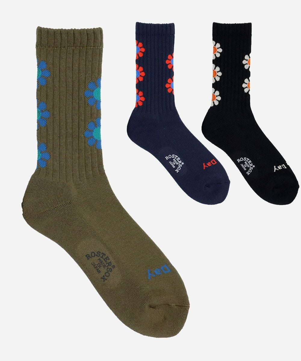 ROSTER SOX PEACE ソックス｜RS-456 | VDS BIRDS EYE